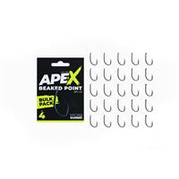 Ape-X Beaked Point Barbed Size 4 Bulk Pack