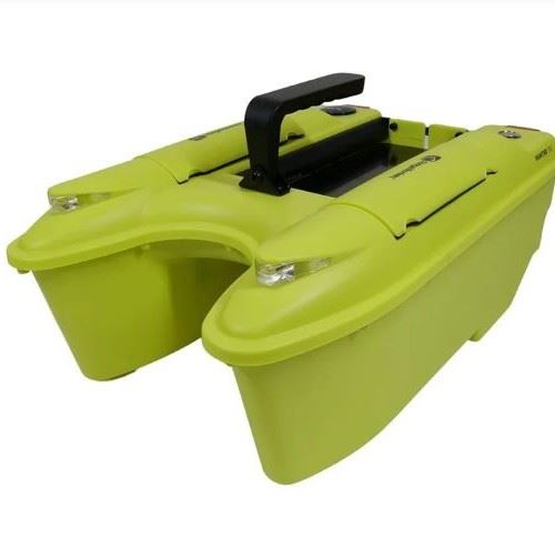 Zavážecí Lodička RidgeMonkey Hunter 750 Bait Boat Hi-Viz