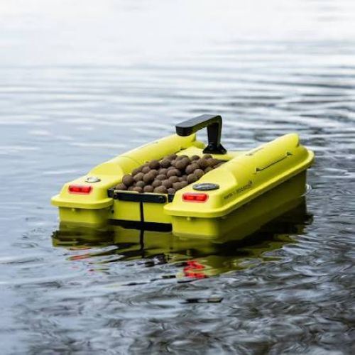 Zavážecí Lodička RidgeMonkey Hunter 750 Bait Boat Hi-Viz