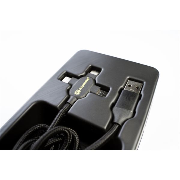 Nabíjecí kabel RidgeMonkey Vault USB-A to Multi Out Cable 2m
