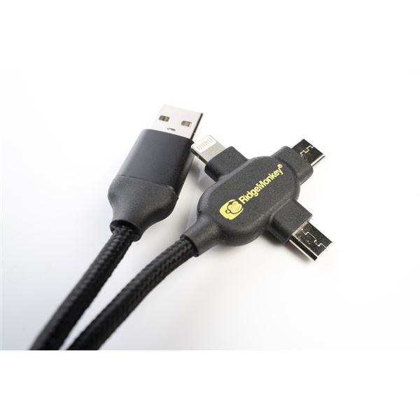Nabíjecí kabel RidgeMonkey Vault USB-A to Multi Out Cable 2m