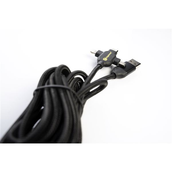 Nabíjecí kabel RidgeMonkey Vault USB-A to Multi Out Cable 2m
