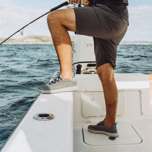 Boty Grundéns CrossCurrent Boat Shoe Steel Grey  EU 44