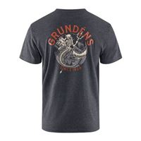 Triko Grundéns Dead Reckoning SS T-Shirt Heather Charcoal  S