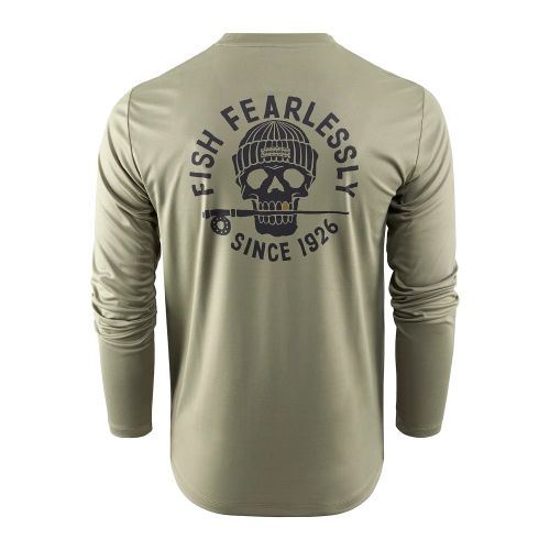 Funkční UV triko Grundéns DeadStick LS Tech Tee Forest  3XL
