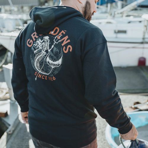 Mikina Grungéns Displacement DWR Hoodie Dead Reckoning Black  M