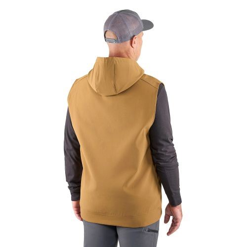Vesta s kapucí Grundéns Kryall Hooded Vest Tobacco  L