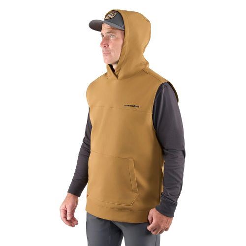 Vesta s kapucí Grundéns Kryall Hooded Vest Tobacco  L