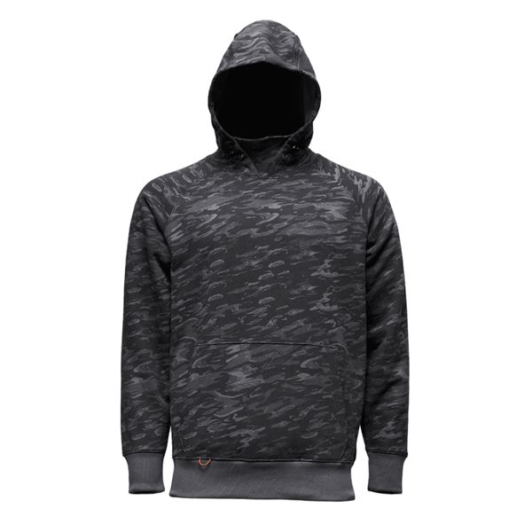 Mikina Grundéns Kryall Hoodie Blackbeard Camo  M