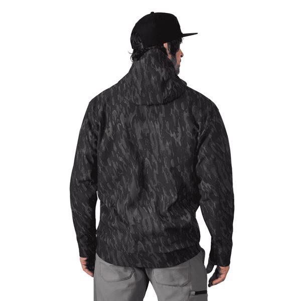 Mikina Grundéns Kryall Hoodie Blackbeard Camo  M