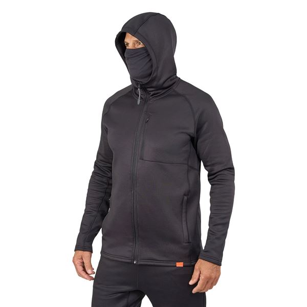 Termo mikina Grundéns Grundies FZ Black S