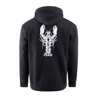 Mikina Grundéns Eat Your Words DWR HD Lobster Black S