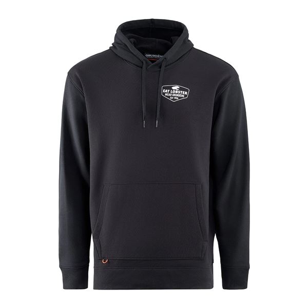 Mikina Grundéns Eat Your Words DWR HD Lobster Black S