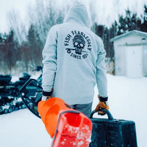 Mikina Grundéns DeadStick Athletic Heather S