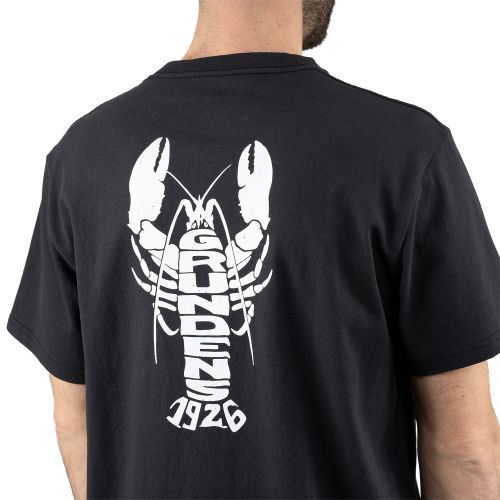 Triko Grundéns Pocket Tee Black Lobster Graphic 3XL