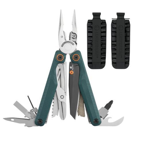 Multitool Leatherman Wave Alpha Cascadia + Bitkit