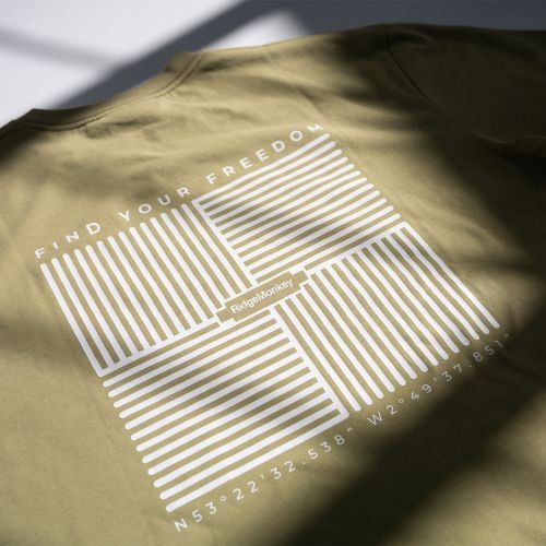 Pánské triko RidgeMonkey T Shirt Khaki  XXL