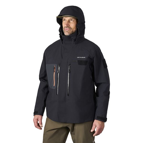 Brodící bunda Grundéns Portal Gore-Tex Pro Wading Jacket Black M