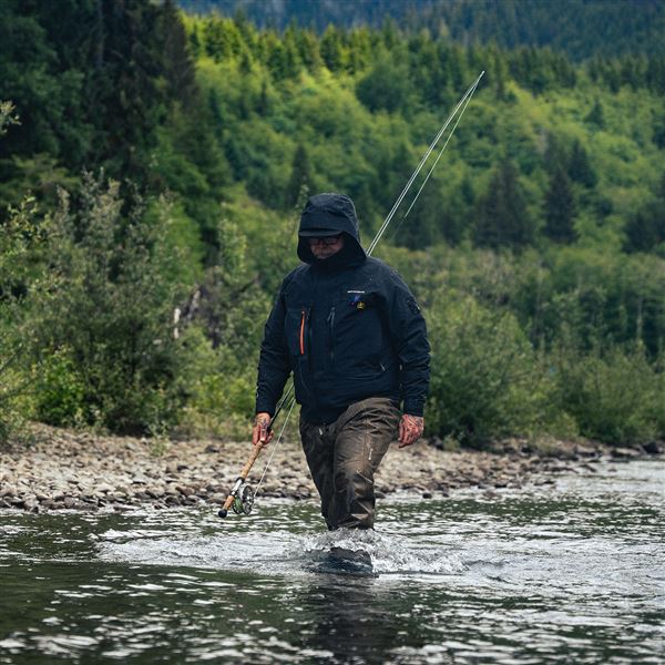 Brodící bunda Grundéns Portal Gore-Tex Pro Wading Jacket Black M
