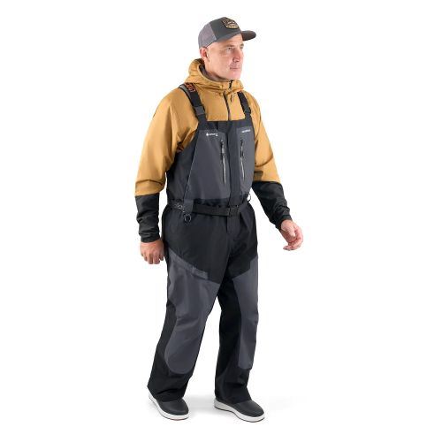 Rybářské kalhoty Grundéns Fishing Bib GORE-TEX Obsidian M