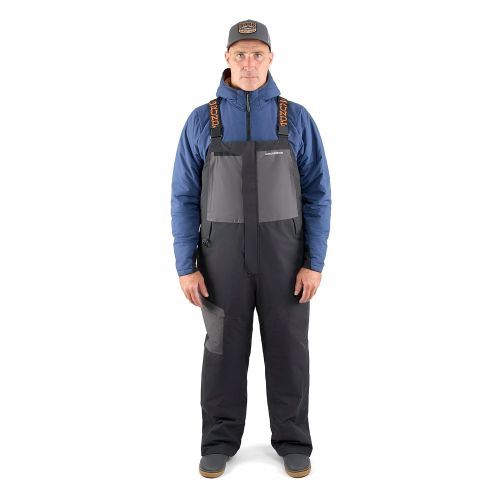 Rybářské kalhoty Grundéns Bib Black M