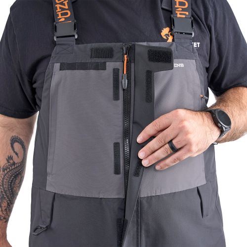 Rybářské kalhoty Grundéns Bib Black M