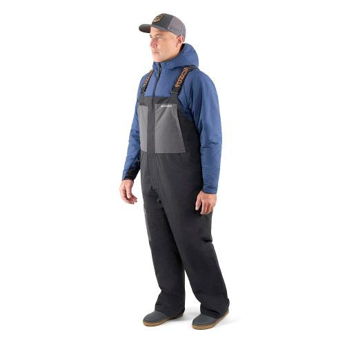 Rybářské kalhoty Grundéns Bib Black XXL
