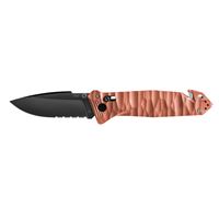 CAC S200 FRENCH ARMY KNIFE TEXTURED G10 CORAL HANDLE